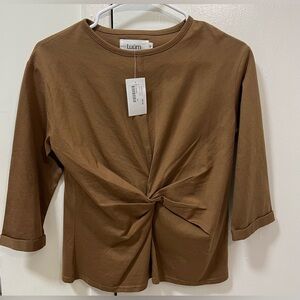 Luúm Carmel Long Sleeve Knot Tee